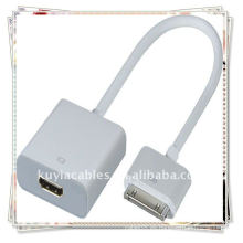 30P a HDMI con Audio para iPad 2 iPod iTouch iPhone 4G